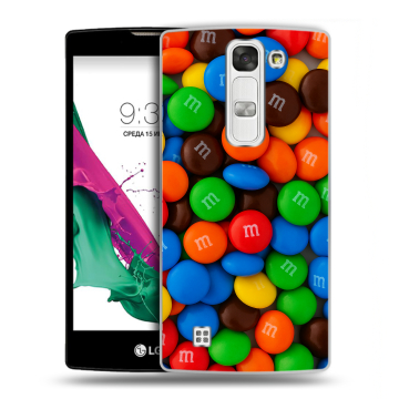 Силиконовый чехол на LG G4c с принтом Конфеты Силиконовый чехол на LG G4c с принтом Конфеты