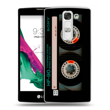 Силиконовый чехол на LG G4c с принтом Кассета Силиконовый чехол на LG G4c с принтом Кассета