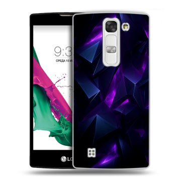 Силиконовый чехол на LG G4c с принтом Абстракиция