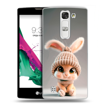 Силиконовый чехол на LG G4c с принтом Кролик Силиконовый чехол на LG G4c с принтом Кролик