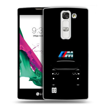 Силиконовый чехол на LG G4c с принтом БМВ BMW Силиконовый чехол на LG G4c с принтом БМВ BMW