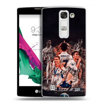 Силиконовый чехол на LG G4c с принтом Реал Роналдо Real Ronaldo