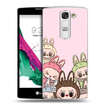 Силиконовый чехол на LG G4c с принтом Лабубу Силиконовый чехол на LG G4c с принтом Лабубу