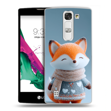 Силиконовый чехол на LG G4c с принтом Лиса Силиконовый чехол на LG G4c с принтом Лиса