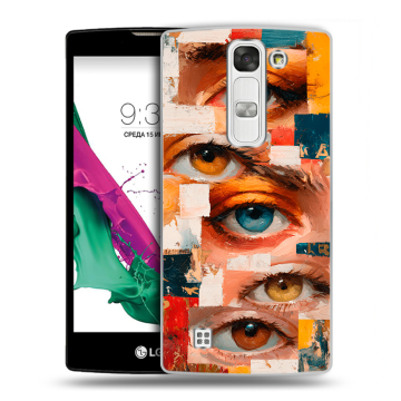 Силиконовый чехол на LG G4c с принтом Модный принт Силиконовый чехол на LG G4c с принтом Модный принт