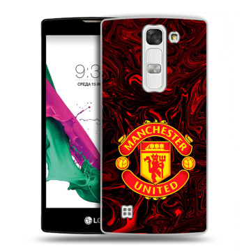 Силиконовый чехол на LG G4c с принтом Manchester United Силиконовый чехол на LG G4c с принтом Manchester United