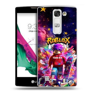 Силиконовый чехол на LG G4c с принтом Roblox Роблокс Силиконовый чехол на LG G4c с принтом Roblox Роблокс