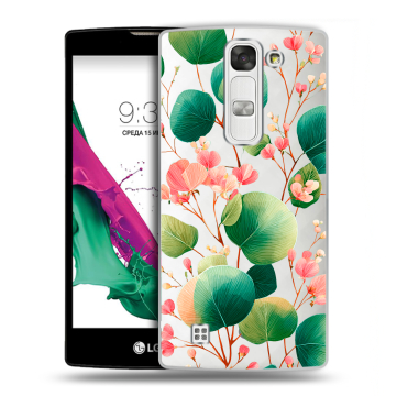 Силиконовый чехол на LG G4c с принтом женский Силиконовый чехол на LG G4c с принтом женский