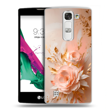 Силиконовый чехол на LG G4c с принтом женский Силиконовый чехол на LG G4c с принтом женский