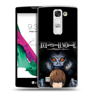 Силиконовый чехол на LG G4c с принтом Death note Тетрадь смерти Силиконовый чехол на LG G4c с принтом Death note Тетрадь смерти