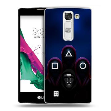 Силиконовый чехол на LG G4c с принтом Игра Кальмара