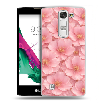 Силиконовый чехол на LG G4c с принтом женский Силиконовый чехол на LG G4c с принтом женский