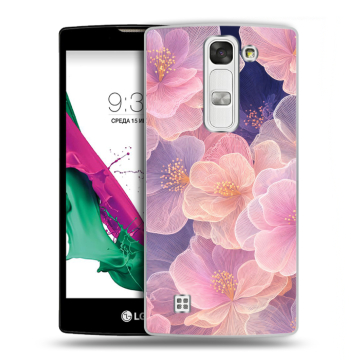 Силиконовый чехол на LG G4c с принтом женский Силиконовый чехол на LG G4c с принтом женский