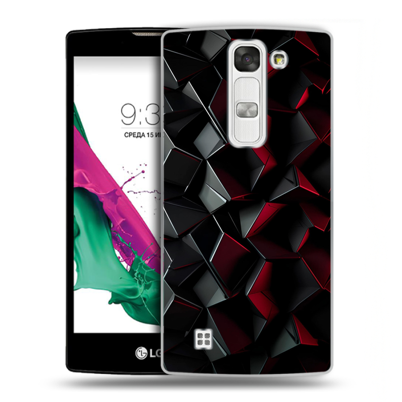 Силиконовый чехол на LG G4c с принтом Абстракция Силиконовый чехол на LG G4c с принтом Абстракция