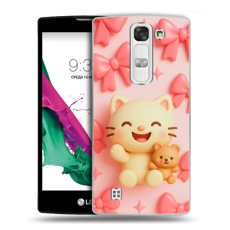 Силиконовый чехол на LG G4c с принтом для девочек Силиконовый чехол на LG G4c с принтом для девочек