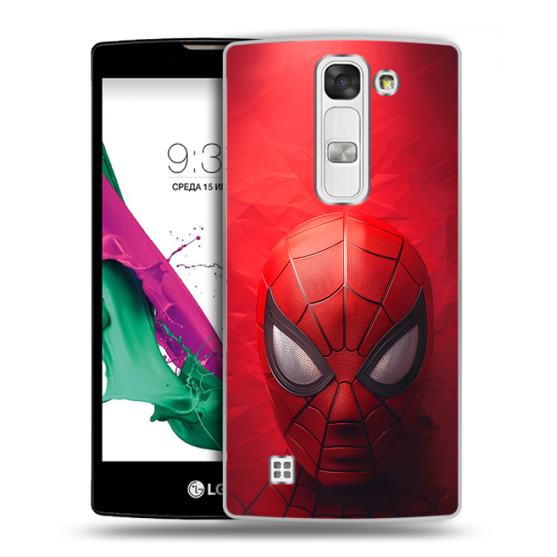 Силиконовый чехол на LG G4c с принтом Spiderman Человек паук Силиконовый чехол на LG G4c с принтом Spiderman Человек паук