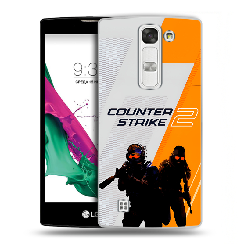 Силиконовый чехол на LG G4c с принтом Counter Strike Силиконовый чехол на LG G4c с принтом Counter Strike