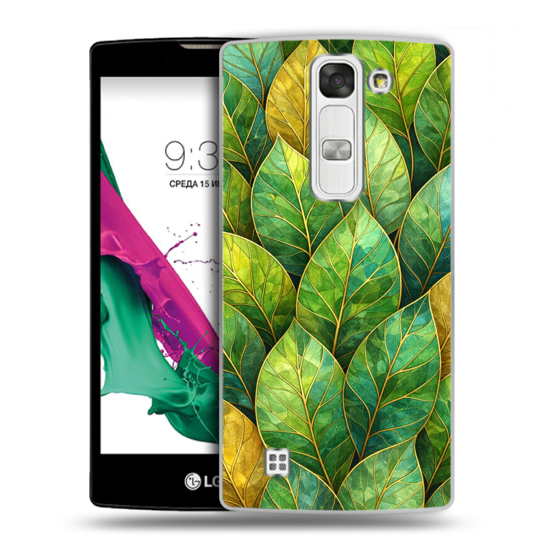 Силиконовый чехол на LG G4c с принтом женский Силиконовый чехол на LG G4c с принтом женский