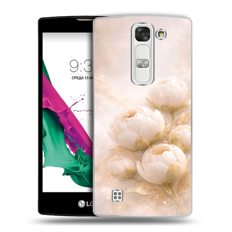 Силиконовый чехол на LG G4c с принтом женский Силиконовый чехол на LG G4c с принтом женский
