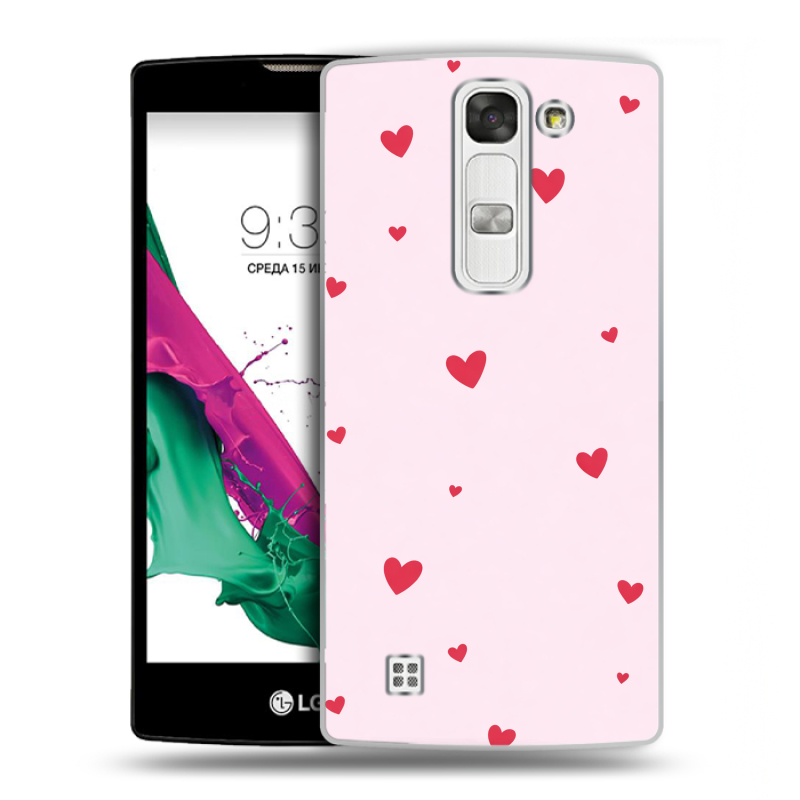 Силиконовый чехол на LG G4c с принтом для девочек Силиконовый чехол на LG G4c с принтом для девочек
