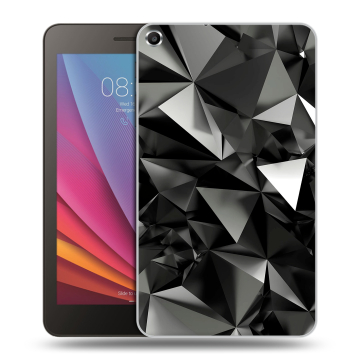Силиконовый чехол на планшета Huawei MediaPad T1 7.0 с принтом Черные кристаллы Силиконовый чехол на планшета Huawei MediaPad T1 7.0 с принтом Черные кристаллы