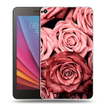 Силиконовый чехол на планшета Huawei MediaPad T1 7.0 с принтом Цветы розы Силиконовый чехол на планшета Huawei MediaPad T1 7.0 с принтом Цветы розы