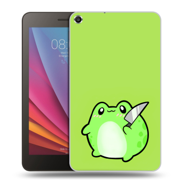 Силиконовый чехол на Huawei MediaPad T1 7.0 с принтом Лягушенок