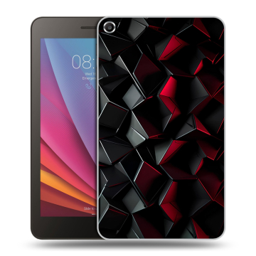 Силиконовый чехол на Huawei MediaPad T1 7.0 с принтом Абстракция