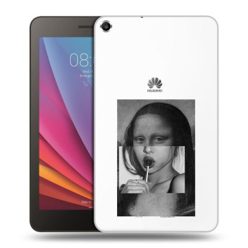Силиконовый чехол на Huawei MediaPad T1 7.0 с принтом Мона Лиза
