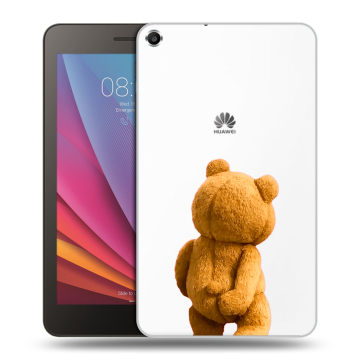 Силиконовый чехол на Huawei MediaPad T1 7.0 с принтом Медведь