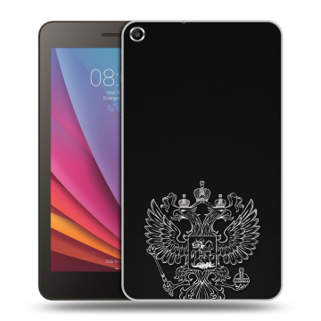 Силиконовый чехол на Huawei MediaPad T1 7.0 с принтом Герб России Силиконовый чехол на Huawei MediaPad T1 7.0 с принтом Герб России