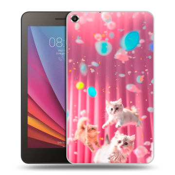 Силиконовый чехол на Huawei MediaPad T1 7.0 с принтом милые котики Силиконовый чехол на Huawei MediaPad T1 7.0 с принтом милые котики