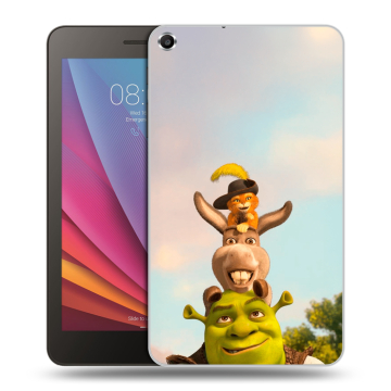 Силиконовый чехол на Huawei MediaPad T1 7.0 с принтом Шрек Shrek Силиконовый чехол на Huawei MediaPad T1 7.0 с принтом Шрек Shrek