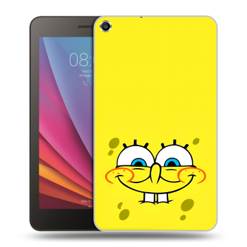 Силиконовый чехол на Huawei MediaPad T1 7.0 с принтом спанчбоб спанч боб Силиконовый чехол на Huawei MediaPad T1 7.0 с принтом спанчбоб спанч боб