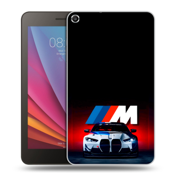 Силиконовый чехол на Huawei MediaPad T1 7.0 с принтом БМВ BMW