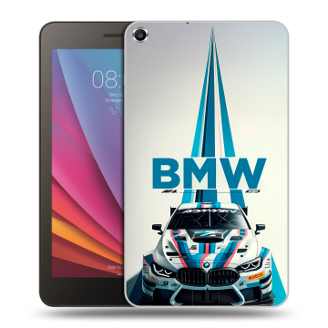 Силиконовый чехол на Huawei MediaPad T1 7.0 с принтом БМВ BMW