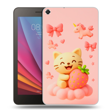 Силиконовый чехол на Huawei MediaPad T1 7.0 с принтом для девочек