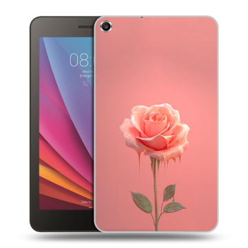 Силиконовый чехол на Huawei MediaPad T1 7.0 с принтом Розовая роза Силиконовый чехол на Huawei MediaPad T1 7.0 с принтом Розовая роза