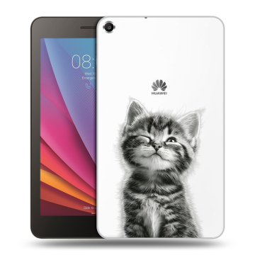 Силиконовый чехол на Huawei MediaPad T1 7.0 с принтом Котенок