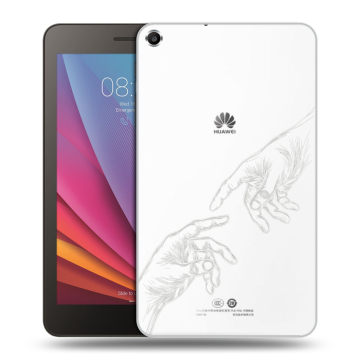 Силиконовый чехол на Huawei MediaPad T1 7.0 с принтом Сотворение мира Силиконовый чехол на Huawei MediaPad T1 7.0 с принтом Сотворение мира
