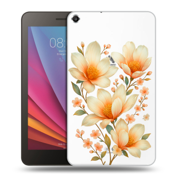 Силиконовый чехол на Huawei MediaPad T1 7.0 с принтом Цветы Силиконовый чехол на Huawei MediaPad T1 7.0 с принтом Цветы