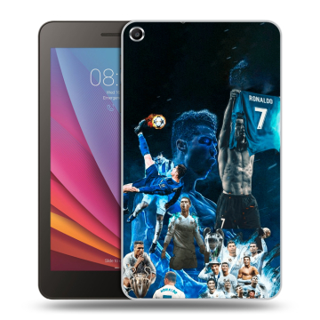 Силиконовый чехол на Huawei MediaPad T1 7.0 с принтом Реал Роналдо