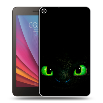 Силиконовый чехол на Huawei MediaPad T1 7.0 с принтом Как приручить дракона