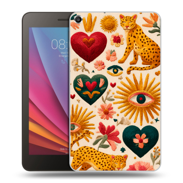 Силиконовый чехол на Huawei MediaPad T1 7.0 с принтом Модный принт Силиконовый чехол на Huawei MediaPad T1 7.0 с принтом Модный принт