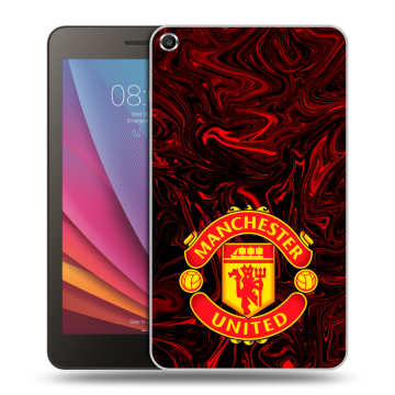Силиконовый чехол на Huawei MediaPad T1 7.0 с принтом Manchester United Силиконовый чехол на Huawei MediaPad T1 7.0 с принтом Manchester United