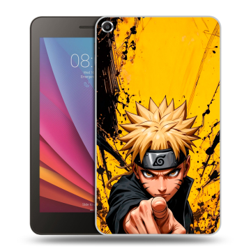 Силиконовый чехол на Huawei MediaPad T1 7.0 с принтом Naruto Наруто