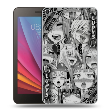 Силиконовый чехол на Huawei MediaPad T1 7.0 с принтом Ahegao Ахегао Аниме Силиконовый чехол на Huawei MediaPad T1 7.0 с принтом Ahegao Ахегао Аниме