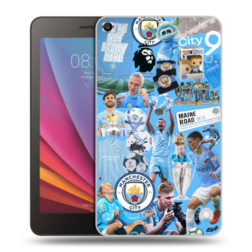 Силиконовый чехол на Huawei MediaPad T1 7.0 с принтом Man City Манчестер Сити Силиконовый чехол на Huawei MediaPad T1 7.0 с принтом Man City Манчестер Сити