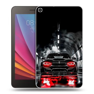 Силиконовый чехол на Huawei MediaPad T1 7.0 с принтом BMW БМВ
