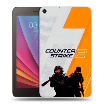 Силиконовый чехол на Huawei MediaPad T1 7.0 с принтом Counter Strike